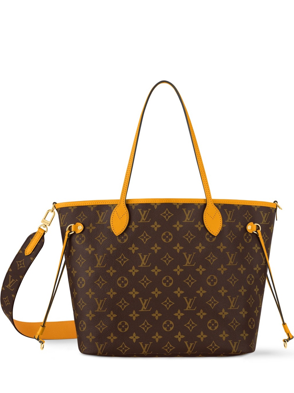 Louis Vuitton Inside Out Neverfull Mm Monogram Tote Bandouliere